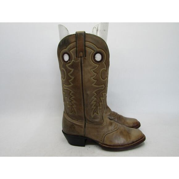 Rocky Mens Size 8.5 M Brown Leather Buckaroo Stockman Cowboy Western Boots main image 11